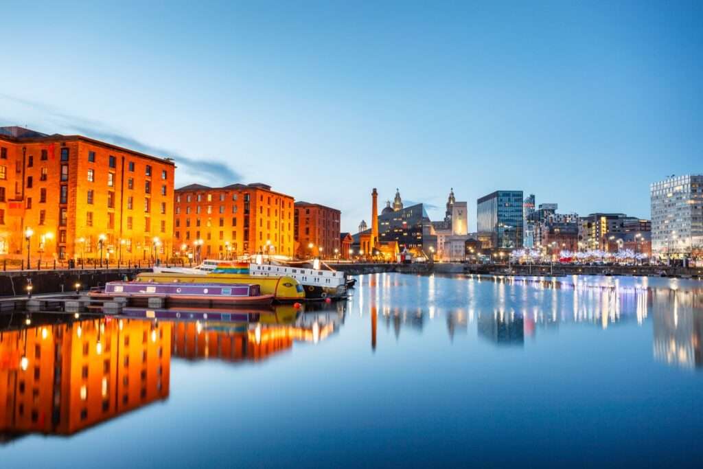 Liverpool is the fastest growing non-capital in Britain